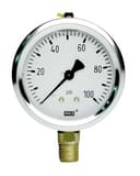 WIKA Model 213.53 1/4 x 2-1/2 in. MNPT 60 psi Pressure Gauge W50048813 at Pollardwater