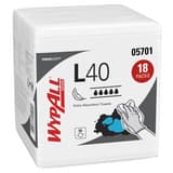 WypAll® L40 12-1/2 x 12 in. All Purpose Wipers in White (Case of 18) K05701 at Pollardwater