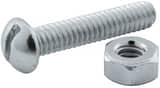 FNW® 1 in. Carbon Steel Round Head Stove Bolt with Nut (Pack of 25) FNWSBRHZ141 at Pollardwater
