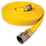 Abbott Rubber Co Inc Series 1166 3 in. x 50 ft. MNPSH x Female Quick Connect Extra Heavy Duty PVC Water Discharge Hose in Yellow A1166300050CN at Pollardwater