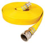Abbott Rubber Co Inc Series 1166 6 in. x 50 ft. Male x Female Quick Connect Extra Heavy Duty PVC Water Discharge Hose in Yellow A1166600050CE at Pollardwater