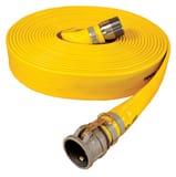 Abbott Rubber Co Ins系列1166 50英尺MNPSH X女性快速连接额外的重型PVC水管在Pollardwater的黄色A1166150050CN