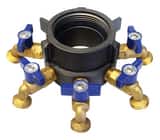 Action Coupling & Equipment Aluminum and Brass FNST x MGHT 2-1/2 in. Valve Manifold ABC25NH at Pollardwater