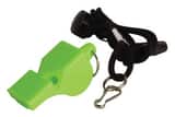 Green Safety Whistle with Lanyard SWHGN at Pollardwater