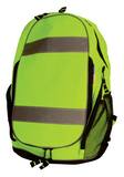 Safety Flag 9-1/2 in. Black, Green and Silver Backpack SBP13 at Pollardwater