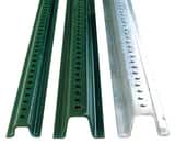 Accuform Standard Weight Green Finish U-Channel Post 10 ft. Steel AHSP110 at Pollardwater