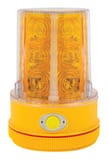 North American Signal High Output LED Warning Light in Amber NPSLM2HA at Pollardwater