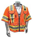 Radians Radwear™ L Size 300D and Polyester Safety Vest in Orange RSV553ZODL at Pollardwater