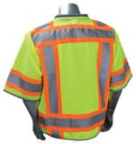 Radians Radwear™ L Size 300D and Polyester Safety Vest in Green RSV553ZGDL at Pollardwater