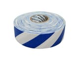 Presco 1-3/16 in. x 300 ft. Flagging Tape in White and Blue PSWB at Pollardwater