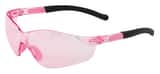 ERB Safety Girl Power at Work® Plastic Safety Glass with Pink Frame and Soft Pink Lens E18596 at Pollardwater