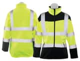 ERB Safety Girl Power at Work® Size XL Polyester and Spandex Softshell Reusable Women Jacket in Hi-Viz Lime E62199 at Pollardwater