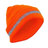 SAS Safety One Size Fits Most Plastic Beanie in Orange S6921711 at Pollardwater