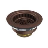 Jaclo 2836-ORB Round Remote Kitchen Strainer Oil Rubbed Bronze Standard Plumbing Supply Oil Rubbed Bronze