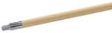 Abco 60 x 15/16 in. Clear Lacquered Wood Metal Threaded Handle (Pack of 2) AHL01104FE at Pollardwater