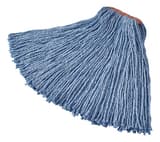 Abco Blended Cotton and Synthetic Cut End Narrow Band Mop in Blue (Pack of 3) ACM24020FE at Pollardwater