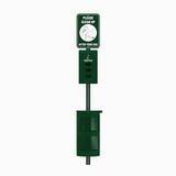 Crown Products Poopy Pouch 96 x 12-1/2 in. 10 gal Pet Waste Station in Green CPPSD013R200WP at Pollardwater