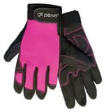 ERB Safety Girl Power at Work® Size L Lycra, Plastic and Rubber Womens Mechanics Reusable Gloves in Pink E28859 at Pollardwater