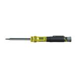 Klein Tools Manual 2 in. Multi-bit, Phillips and Slotted 4-Piece Screwdriver KLE32614 at Pollardwater