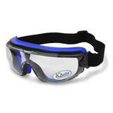 Radians LPX™ IQuity Polycarbonate and Rubber Safety Goggles in Black Frame with Clear Lens RLPG113D at Pollardwater