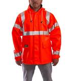 Tingley Eclipse™ Size S Nomex® Reusable Jacket in Fluorescent Orange and Red TJ44129SM at Pollardwater