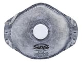 SAS Safety One Size Fits Most Foam and Plastic Disposable N95 Mask (Box of 10) SAS8712 at Pollardwater