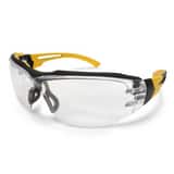 DEWALT Renovator® Rubber Safety Glass with Black Frame and Clear Anti-fog Lens RDPG10811D at Pollardwater