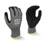 Radians TEKTYE™ Size L FDG Coated Fiberglass and Stainless Steel Reinforced Thumb A4 Work Reusable Gloves in Salt & Pepper and Black RRWG713L at Pollardwater