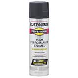 Rust-Oleum® Professional Flat Black High Performance Enamel Spray R7578838 at Pollardwater