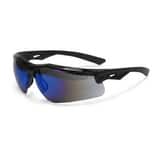 Radians Thraxus™ Safety Glass with Black Frame and Blue Mirror Lens RTXC170ID at Pollardwater