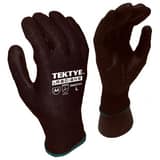 Radians TEKTYE™ Size L Polyurethane Coated Fiberglass and Stainless Steel Automotive and Construction Touchscreen A4 Work Reusable Gloves in Black RRWG701L at Pollardwater