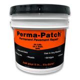 Perma-Patch 50 lb. Asphalt, Cement and Concrete Fine Mix Pail Container Pavement Repair Patch in Black PPP50CP at Pollardwater
