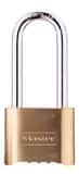 Master Lock Resettable Combination Brass Padlock with 2-1/4 in. Shackle Height M175LH at Pollardwater